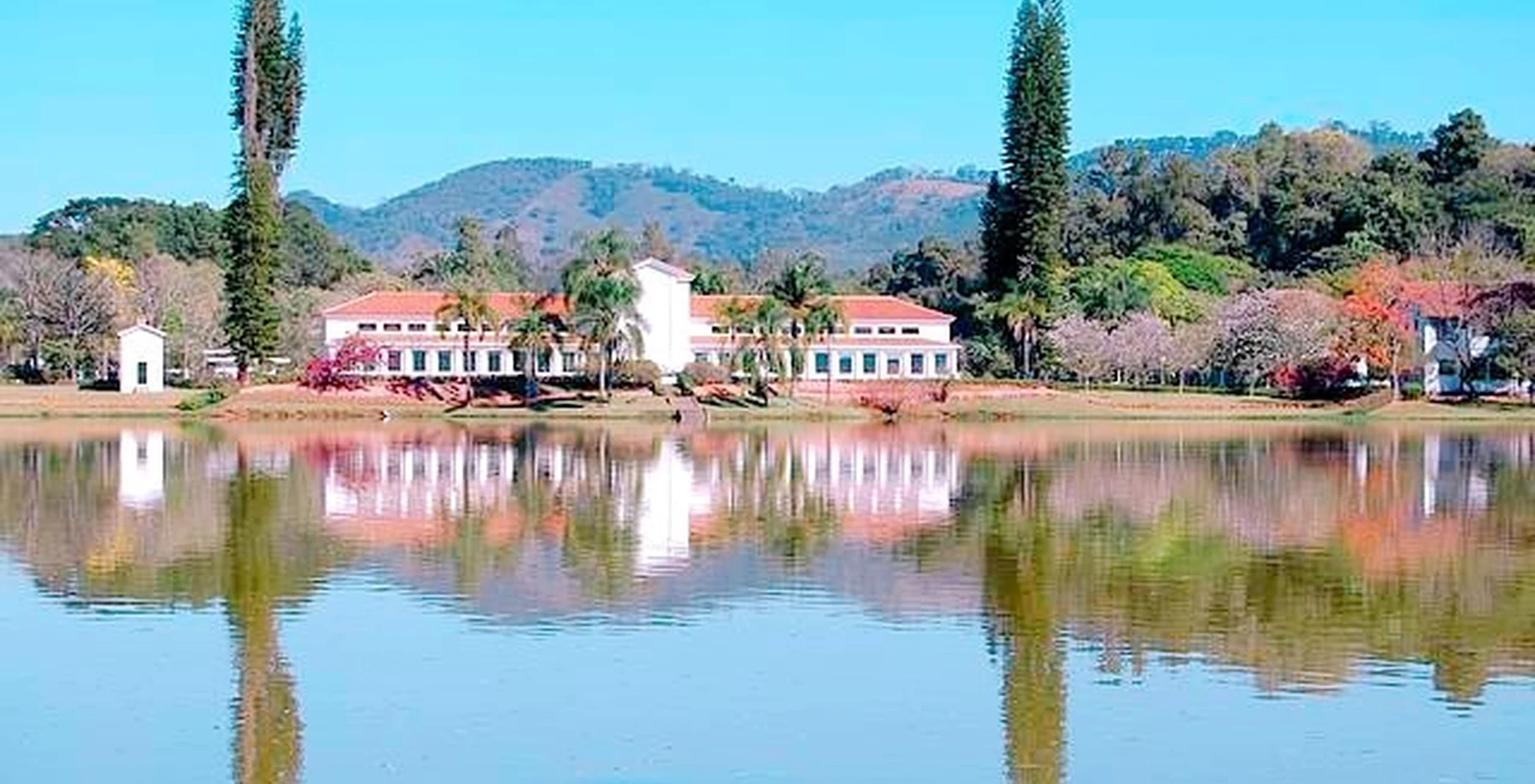 Área verde do Parque das Águas